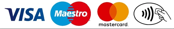 All Major credit and debit cards accepted